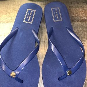 COPY - Kate Spade Blue Flip Flops